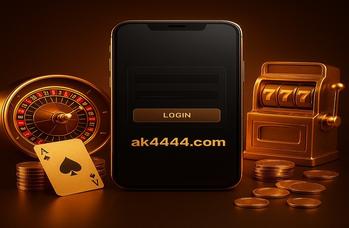 ak4444 অ্যাকাউন্ট লগইন স্ক্রীন